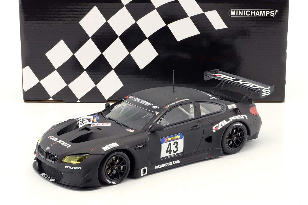 MINICHAMPS BMW M6 GT3 1:18 マットブラック MINICHAMPS BMW M6 GT3 1:18 マットブラック 2016 BMW M6 GT3 Plain