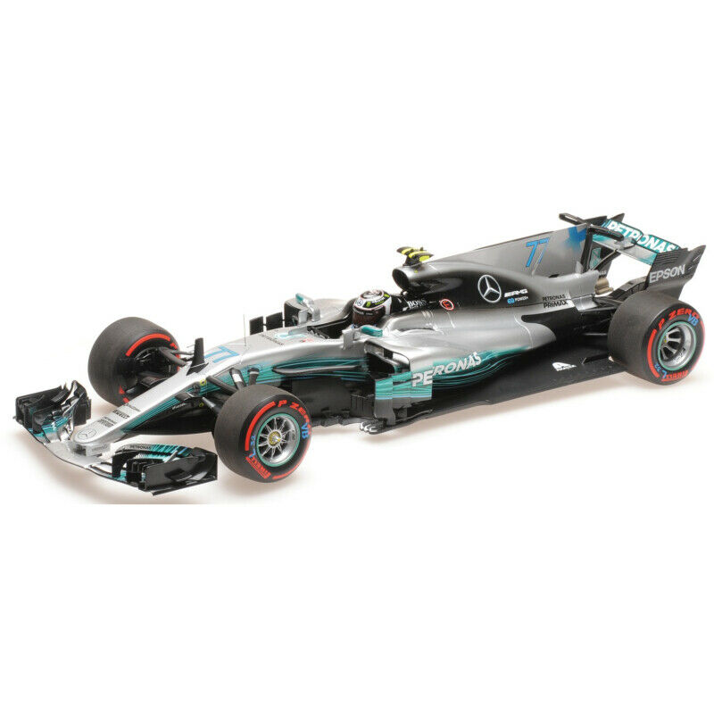 ミニチャンプス 1/18 メルセデスベンツ W08 EQ Power+ F1 2° メキシコ合衆国GP 2017 Mercedes-Benz W08 EQ Power+ F1 2° Mexican GP 2017 Valtteri Bottas ミニカー・トイカー-乗り物のおもちゃ
