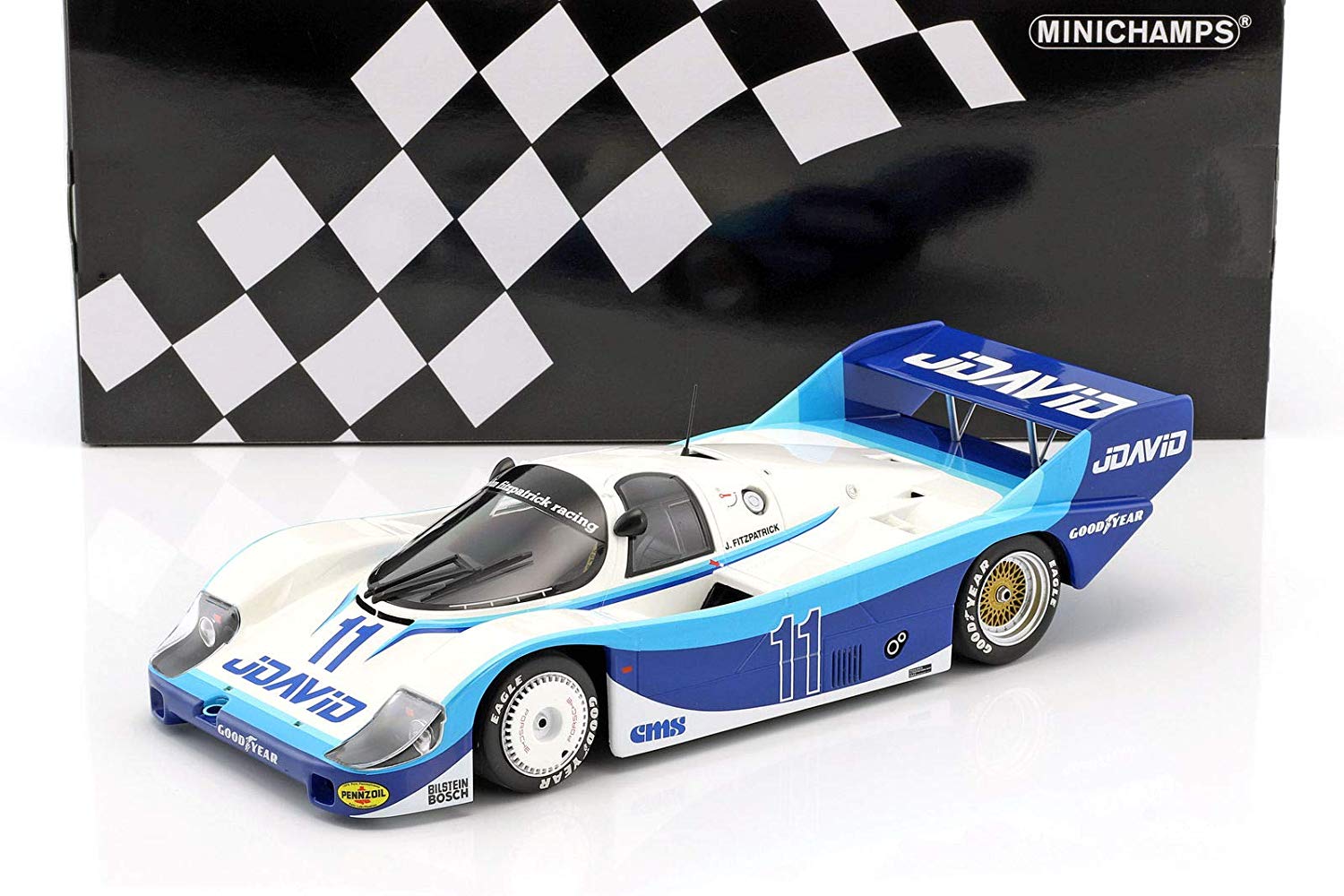 楽天市場】ミニチャンプス 1/18 ポルシェ 956 K #19 ステファン