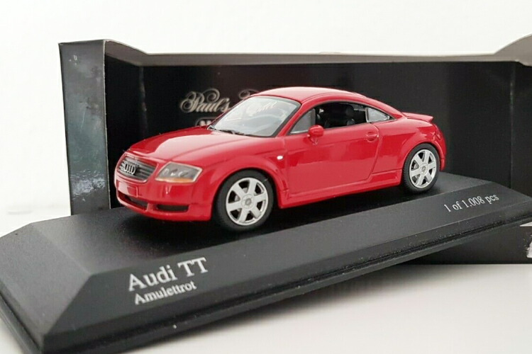 楽天市場】ミニチャンプス 1/18 アウディ TT クーペ 1998
