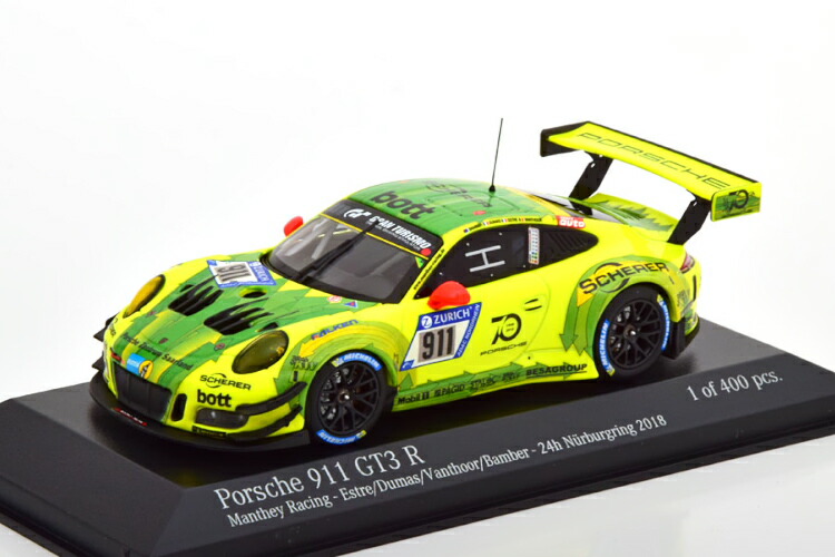 ミニチャンプス 1/43 ポルシェ911 GT3RS (イエロー/シルバーリム) 61uGyCh78iL._UF350,350_QL50_.jpg