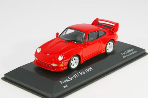 ＜中古品＞ミニチャンプス 1/43 ポルシェ 911 993 RS 1995 Red Minichamps Porsche ミニカーファン・スペシャルモデル