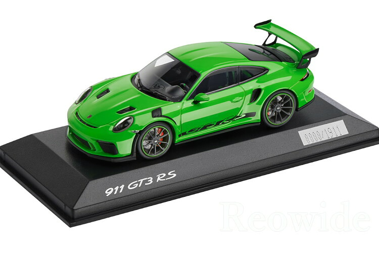 ミニチャンプス 1/43 ポルシェ 911 (991-2) GT3 RS リザードグリーン 2018 Lizard Green