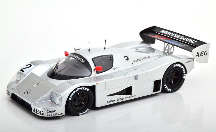 エグゾト1/18 ザウバーメルセデスC9#61 Exoto 1/18 Scale Sauber Mercedes C9 #61 Racing Car Model