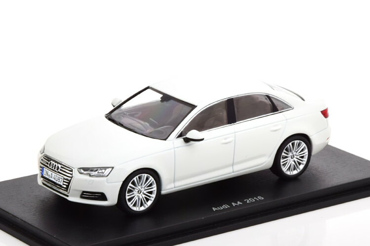 スパーク 1/43 アウディ A4 セダン 2016 B9 ホワイト Audi Saloon white｜Reowide モデルカー カタログ SHOP