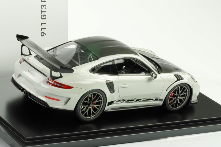 1/43 特注 スパーク ポルシェ 911 992 GT3RS ホワイト/ブルー+solo