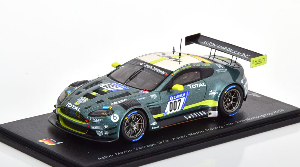 ミニカー 1/43 Aston Martin Vantage DTM 2019 #3 1/43 Spark Aston Martin Vantage #76 DTM 2019 Gray Blue w