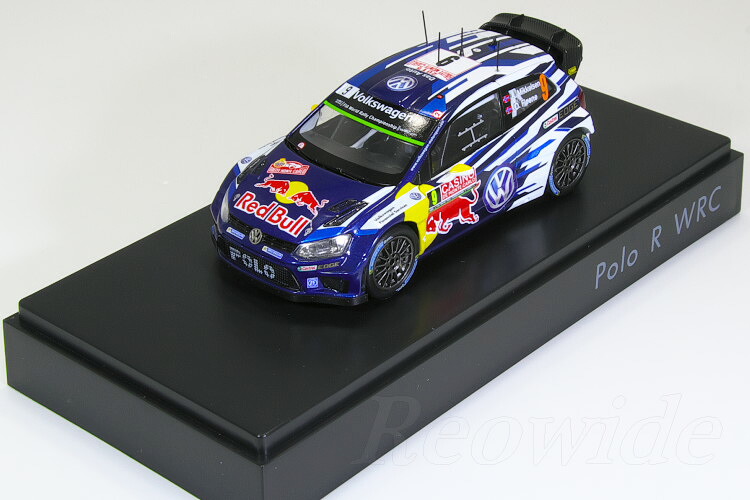 スパーク 1/43 VW特注 ポロ R WRC #9 2015 Mikkelsen / Floene|Reowide モデルカー カタログ SHOP
