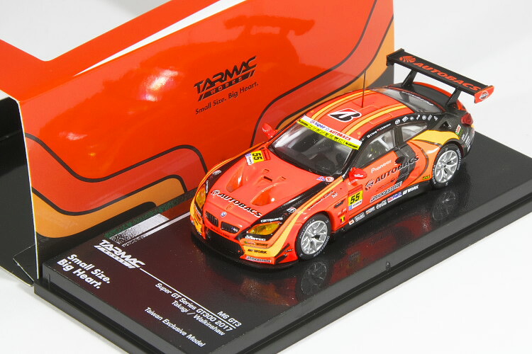 TARMAC Works 1/64 BMW M6 GT3 #55 オートバックスレーシング Team AGURI スーパーGT 2017 台湾限定 AUTOBACKS Team AGURI Super GT｜Reowide モデルカー カタログ SHOP