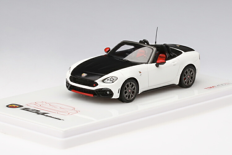 Amazon | TSM MODEL 1/43 フィアット アバルト 124 スパイダー
