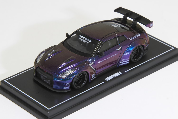 楽天市場】TSM MINI GT 1/64 LB☆WORKS Nissan GT-R (R35) Rear Wing 