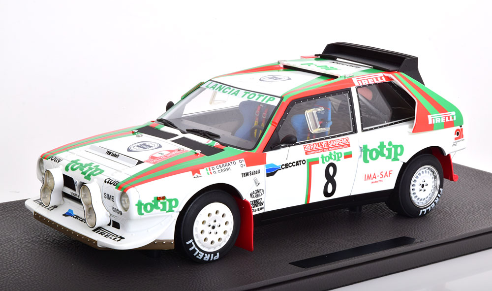 Topmarques 1 12 ランチア デルタ S4 8 サンレモラリー 1986 500台限定 Lancia Delta No 8 Rally Sanremo Totip Cerrato Cerri Limited Edition 500 Pcs Mergertraininginstitute Com