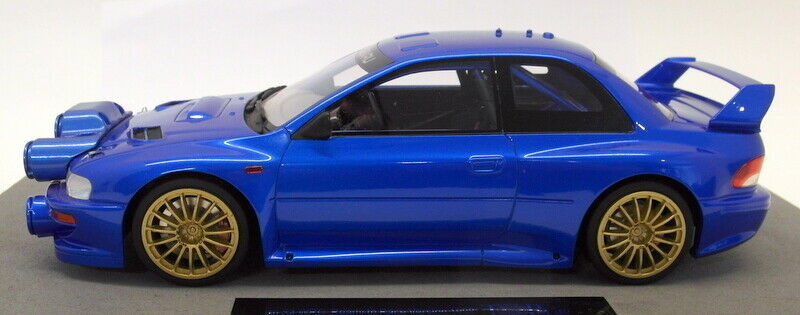 Topmarques 1 18 スバル インプレッサ S4 Wrc 2ドア ベースラリー 1998 ブルー Subaru Impreza S4 Wrc 2 Doors Base Rally 1998 Cliniquemenara Ma