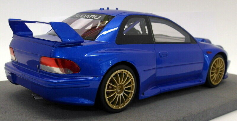 Topmarques 1 18 スバル インプレッサ S4 Wrc 2ドア ベースラリー 1998 ブルー Subaru Impreza S4 Wrc 2 Doors Base Rally 1998 Cliniquemenara Ma