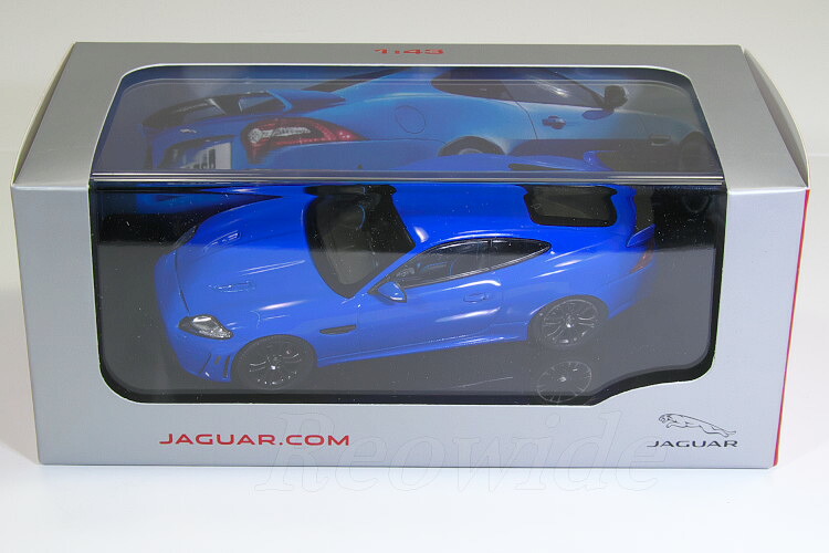 ixo 1/43 ジャガー XKR-S フレンチ・レーシング・ブルー 乗り物のおもちゃ-ミニカー・トイカー-おもちゃ