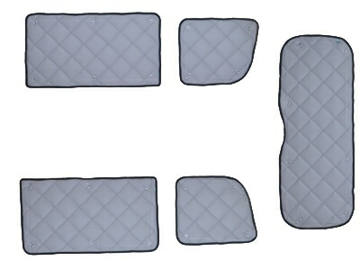 エブリィ バン Da17v H27 02 サンシェード 車中泊 カーテン 目隠し 結露防止 防寒 日よけ 高断熱マルチシェード シルバー リア5枚セット Espacoser Org Br