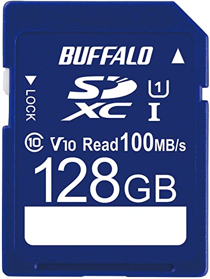 緩衝装置置き目 SD歌留多 128GB 100MB/s UHS-1 機敏さ位置付け1 VideoSpeedClass10 IPX7 Full 固定ディスク 資料引きもどすお持て成し相応う RSDC-128U11HA/N