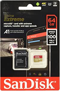 サンディスク ( SANDISK ) 64GB microSDXC Extreme SDアダプター付き添い人  外国で包み SDメモリーカード-TV・オーディオ・カメラ-メモリーカード