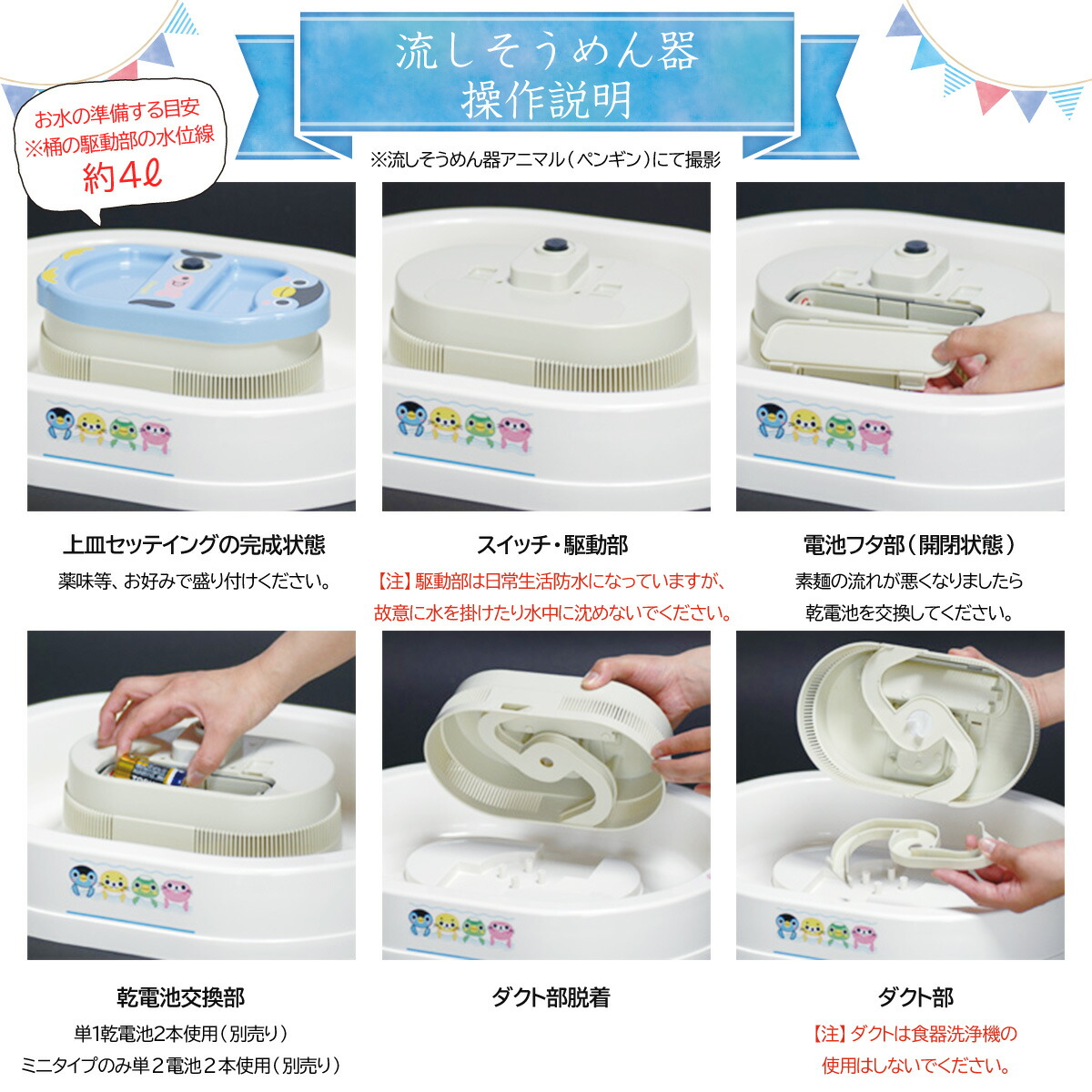 楽天市場 流しそうめん器 そうめん流し器 流しそうめん機 流しそうめん 家庭用 電池式 赤きんぎょ 三輪そうめん 揖保乃糸 素麺 送料 無料 送料無料は沖縄を除きます 出産準備赤ちゃんまーけっと