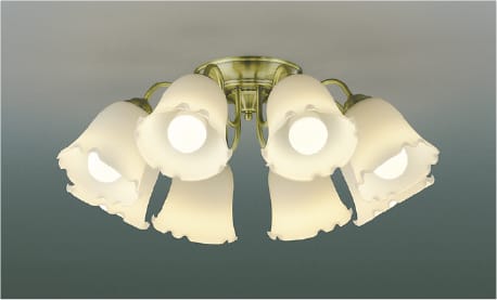 楽天市場】AA39684L LEDシャンデリア (〜10畳) LED（電球色） コイズミ