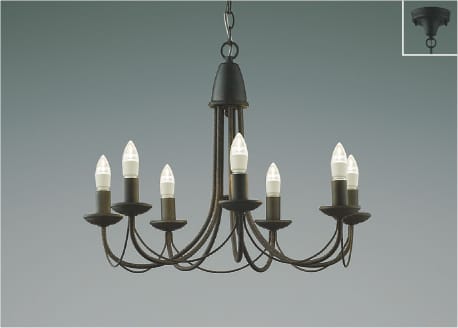 楽天市場】[MotoM公式]シャンデリア 照明 8灯 GCH001-8SD LEDランプ