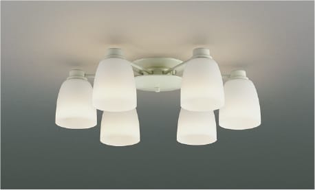 楽天市場】AA42137L LEDシャンデリア ※セード別売 (〜4.5畳) LED