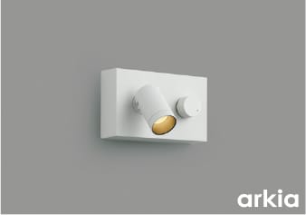 AB53973 調光器付きLEDブラケット arkia (60W相当) LED（電球色） コイズミ照明 照明器具