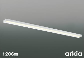 AB55857 スイッチ付LEDキッチンライト 1206mmタイプ (FHF24W相当) LED（温白色） コイズミ照明 照明器具 11,950円