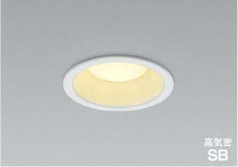 楽天市場】AD7251W50 LED高気密SBダウンライト 準耐火構造対応 (φ100