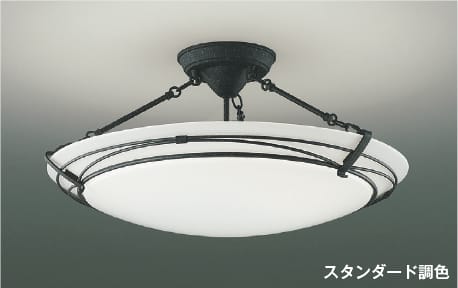 ✨コイズミ AAN386723アンティーク調 照明器具のみ✨ 楽天市場】AH42634L 調光調色LEDシーリング (〜8畳) LED（電球色＋