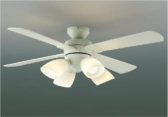 AM43212L 灯具一体型LEDインテリアファン (～6畳) LED（電球色） コイズミ照明 照明器具