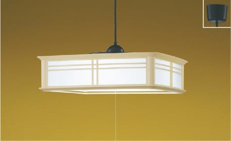 楽天市場】AP50302 LED和風ペンダント (〜6畳) LED（昼白色） コイズミ