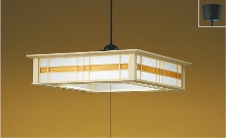楽天市場】AP50308 LED和風ペンダント (〜8畳) LED（昼白色） コイズミ