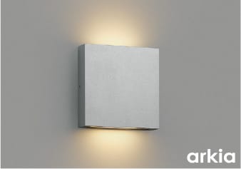 AU54597 薄型LED防雨型ブラケット arkia (60W相当) LED（電球色） コイズミ照明 照明器具