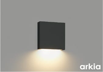 AU54604 薄型LED防雨型ブラケット arkia (40W相当) LED（電球色） コイズミ照明 照明器具