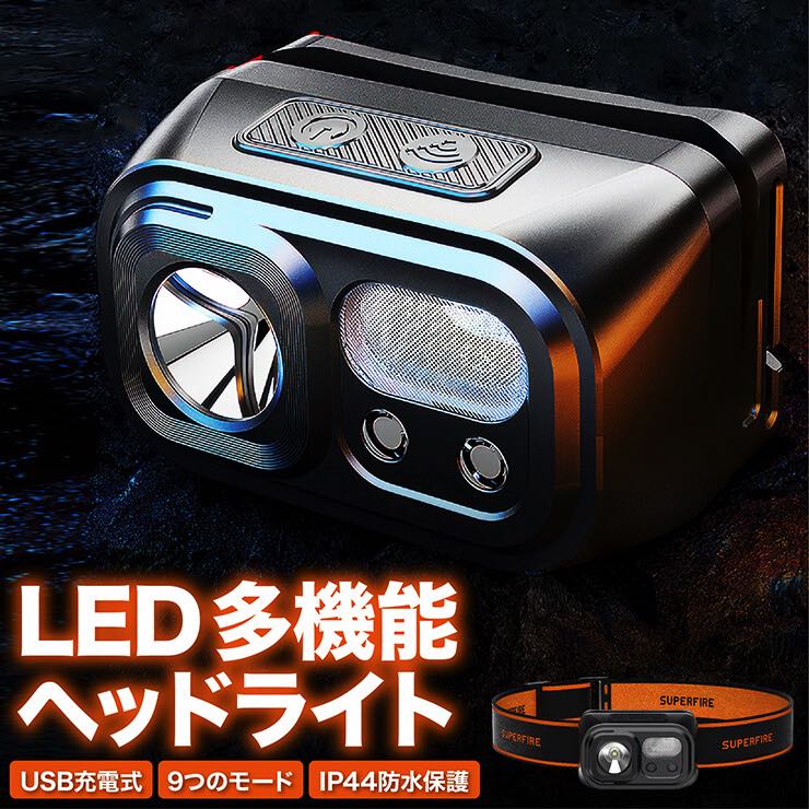 SurgiTel ヘッドライト用充電式バッテリーケース2個と充電器のお得なセット SurgiTel ヘッドライト用充電式バッテリーケース2個と充電器のお得