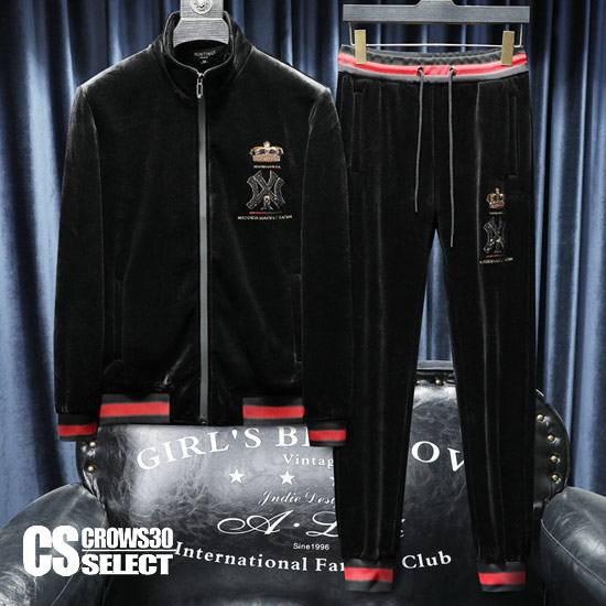 楽天市場】オラオラ系 セットアップ メンズ ベロアジャージ 上下セット