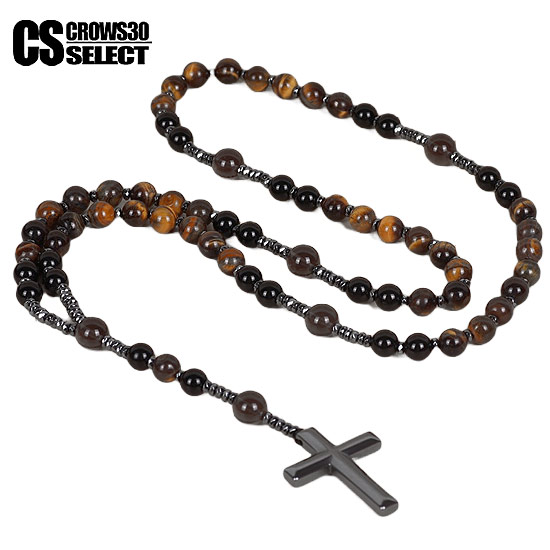 楽天市場】ロザリオ メンズ ロングネックレス レディース オラオラ系