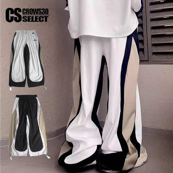 ワイドパンツ メンズ オラオラ系 太めパンツ メンズ ストリート系 パンツ メンズ y2kファッション V系 セットアップパンツ 送料無料 2024 春 秋 冬 新作 個性的 ヴィジュアル系 ファッション ホスト 大人 スタイル 衣装 お兄系 B系 ワイドパンツ ダンサー ヒップホップ｜Alleglo クローズ30スタイル