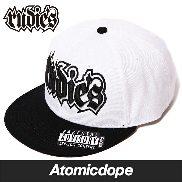 RUDIE'S SPARK スナップバックキャップ ホワイト 帽子 白 SNAPBACK CAP White ルーディーズ フリーサイズ