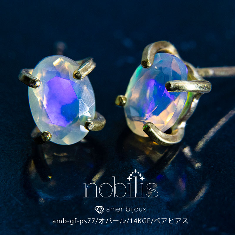 楽天市場】天然琥珀 ピアス イヤリング / 14KGF ゴールド