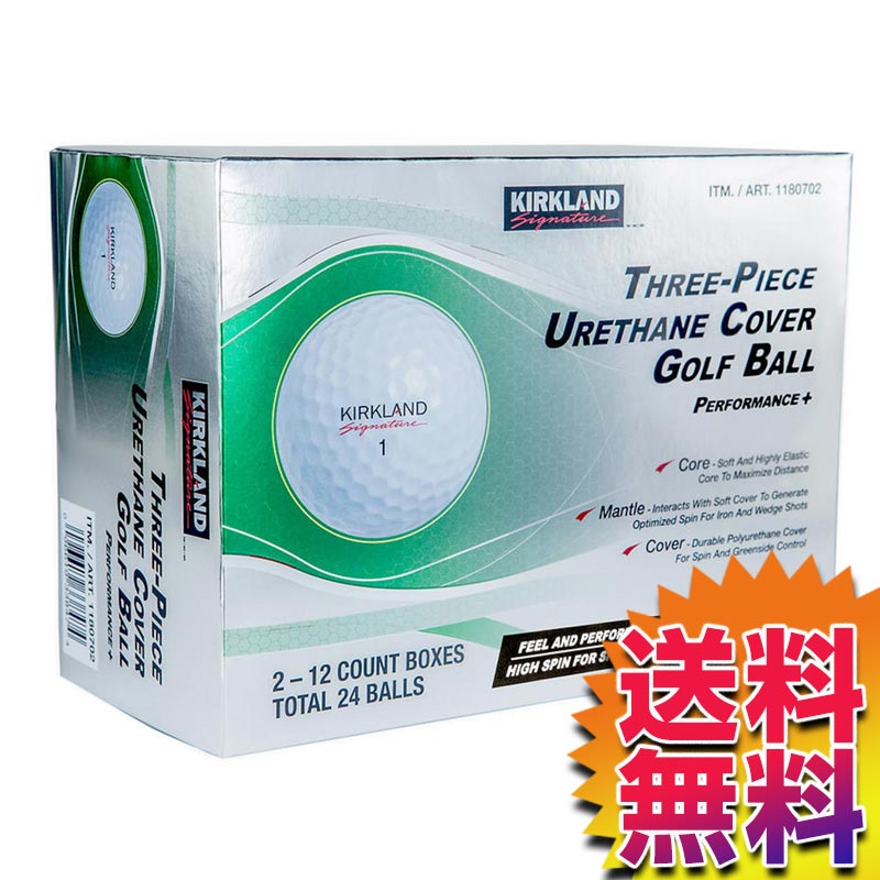 楽天市場 本州送料無料 コストコ Costco Kirkland Signature カークランドシグネチャー 3ピースゴルフボール24個入り Item ゴルフ カークランド 登山と林業のan Donuts