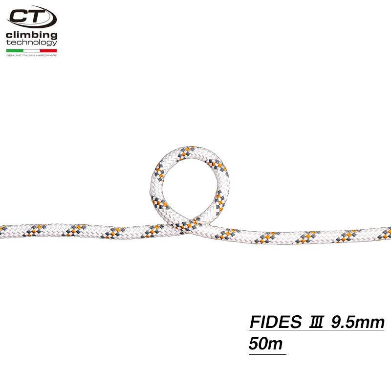 クライミングテクノロジー climbingtechnology TEUFELBERGER トゥフェルベルガー ロープ フィデス 9.5mm×50m  FIDES 贅沢屋の