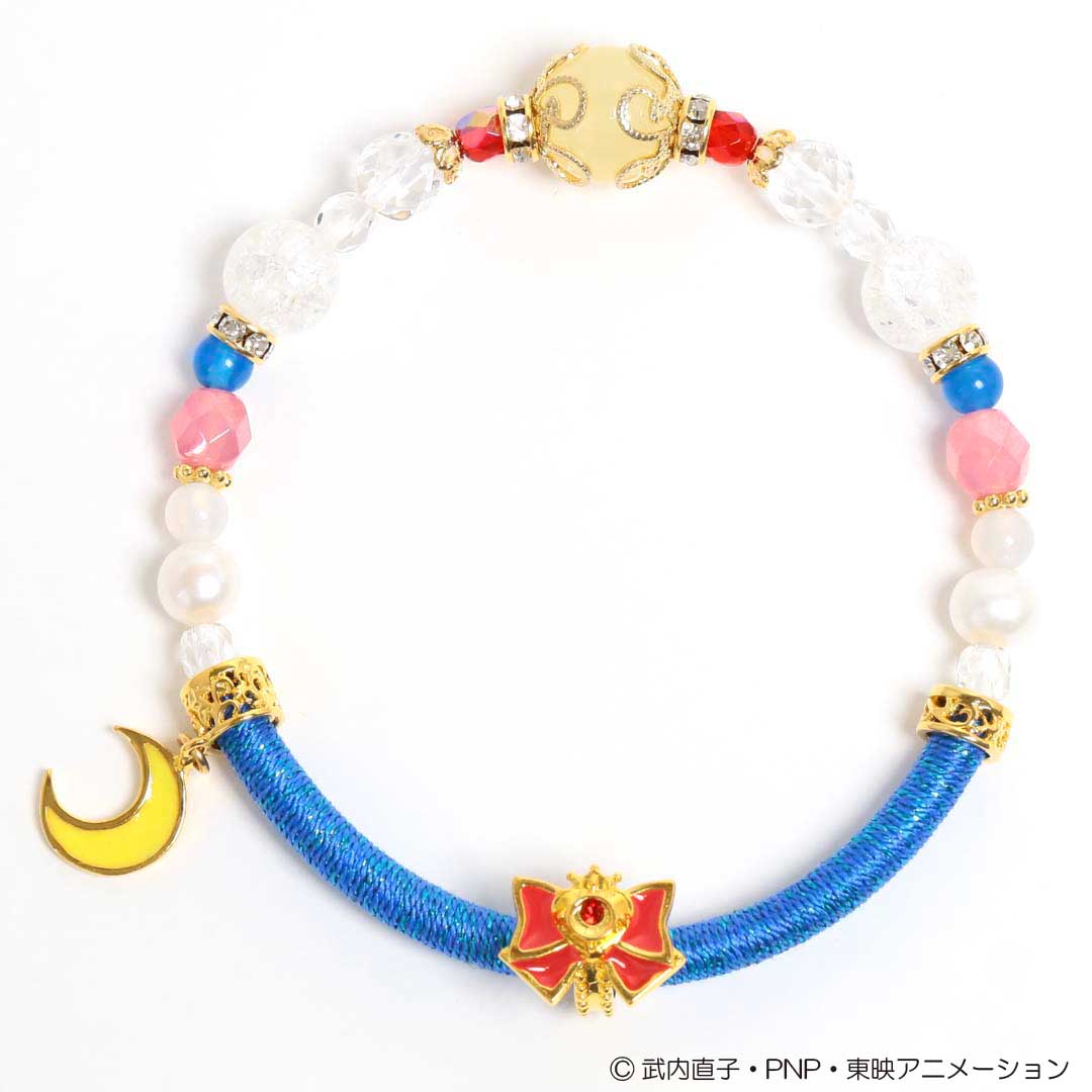 セーラームーン モデル 美少女戦士セーラームーン ×Anaguma(by Anahita stones) 天然石ブレスレット 天然石 アニメ グッズ