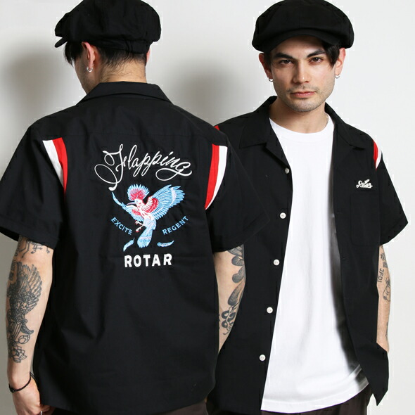 楽天市場】(ローター) ROTAR Light Town TOKYO Bowling Shirt