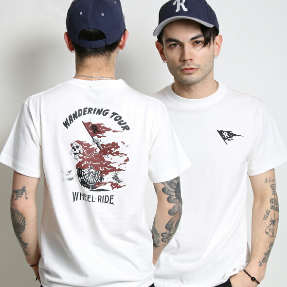 (ローター) ROTAR WHEEL RIDE Tee バックプリント rt2237711