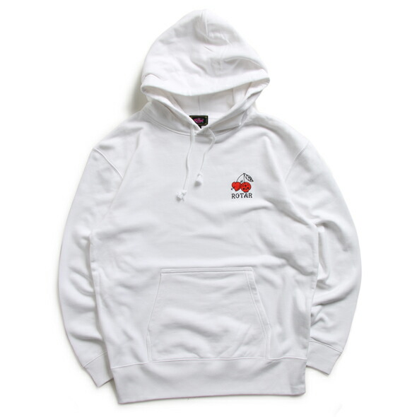 (回転子) ROTAR CHERRY 1p PO PARKA 桜んぼう ワンポイント ティーシャツ パーカー rt2257302