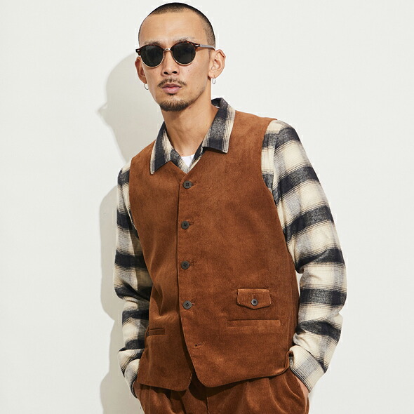 (ローター) ROTAR Corduroy Vest rt2272019