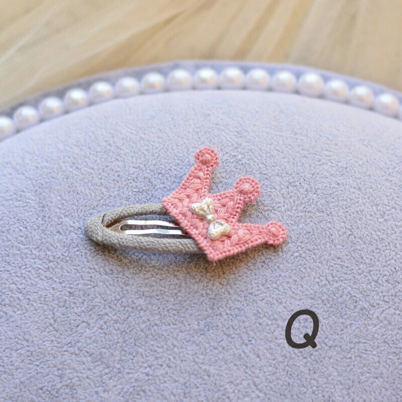 ꫛꫀꪝ【刺繍ワッペン風】ベビーヘアクリップ　キッズヘアクリップ　ヘアピン ꫛꫀꪝ【刺繍ワッペン風】ベビーヘアクリップ キッズヘア