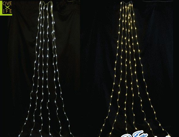 【LED】【ドレープ】LED ドレープライト【120球】【2M】【LEDライト】【ツリー】【滝】【ライト】人気のドレープに小型が登場 AOIデパートのLEDイルミネーション【大人気】【イルミネーション】【クリスマス】【電飾】【省エネ】【大人気】【装飾】｜ＡＯＩデパート